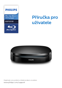 Manuál Philips BDP3210B Přehrávač Blu-ray