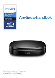 Bruksanvisning Philips BDP3210B Blu-ray spelare