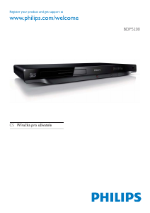 Manuál Philips BDP5200 Přehrávač Blu-ray
