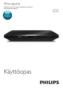 Käyttöohje Philips BDP5600 Blu-ray-soitin
