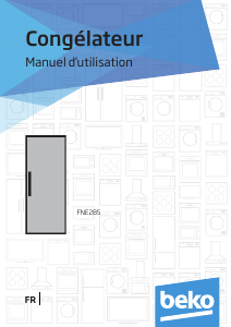 Mode d’emploi BEKO FNE 285 Congélateur
