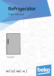 Mode d’emploi BEKO FS 166020 Congélateur