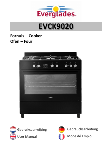 Bedienungsanleitung Everglades EVCK9020 Herd