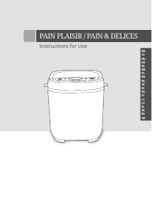 Manual de uso Tefal PF220838 Máquina de hacer pan