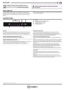 Manual Indesit INFC9 TI22W Frigorífico combinado