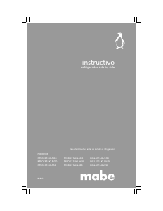 Manual de uso Mabe MSL631LKLSS0 Frigorífico combinado