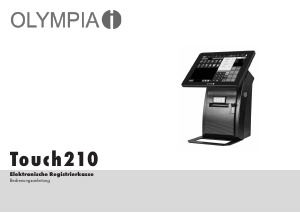Bedienungsanleitung Olympia Touch 210 POS-Terminal
