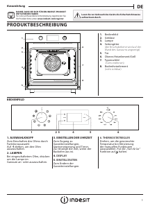 Bedienungsanleitung Indesit IFW 6540 C IX Backofen