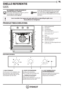 Handleiding Indesit IFW3534HIXAUS Oven