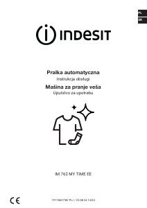 Priručnik Indesit IM 762 MY TIME EE Stroj za pranje rublja