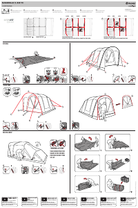 Handleiding Outwell Nashville 5 Air TC Tent