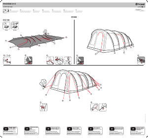 Handleiding Outwell Phoenix 6+2 Tent