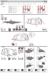 Handleiding Outwell Virginia 5 Air TC Tent