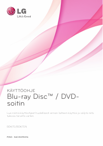 Käyttöohje LG BD670N Blu-ray-soitin