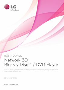 Käyttöohje LG BP420N Blu-ray-soitin
