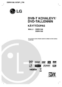 Käyttöohje LG DBRH190 DVD-soitin