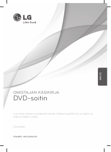 Käyttöohje LG DVX642H DVD-soitin