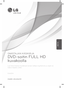 Käyttöohje LG DVX692H DVD-soitin