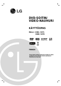 Käyttöohje LG V270N-P2 DVD-videosoitin