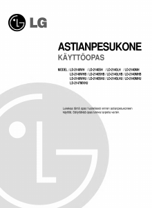 Käyttöohje LG LD-2140WHU Astianpesukone