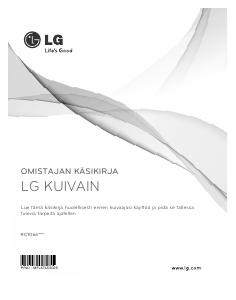 Käyttöohje LG RC7066A2Z Kuivausrumpu