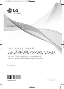 Käyttöohje LG RC8055AHZ Kuivausrumpu