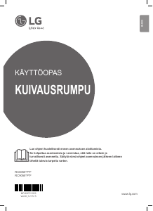 Käyttöohje LG RC8055AP2F Kuivausrumpu