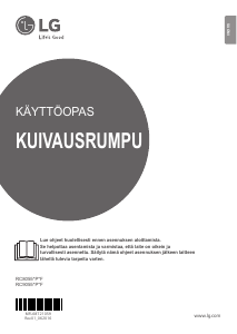 Käyttöohje LG RC8055AP3F Kuivausrumpu