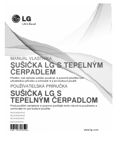 Manual LG RC9055AP2Z Dryer