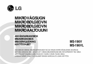 Bruksanvisning LG MS-196VUT Mikrobølgeovn
