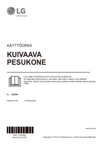 Käyttöohje LG CV70V6S1B Kuivaava pesukone