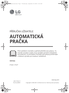 Manuál LG F4DT408AIDD Pračka se sušičkou