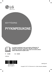 Brugsanvisning LG F8K5XN3 Vaskemaskine