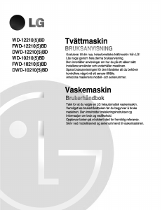 Bruksanvisning LG WD-12210BD Tvättmaskin