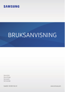 Bruksanvisning Samsung SM-X510 Galaxy Tab S9 Tablet
