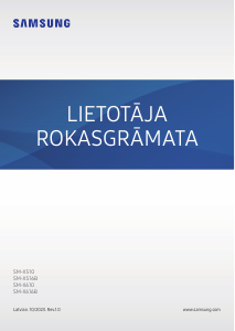 Rokasgrāmata Samsung SM-X610 Galaxy Tab S9 Planšetdators