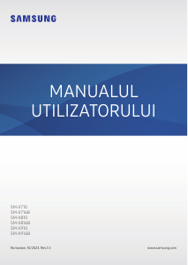 Manual Samsung SM-X810 Galaxy Tab S Tabletă