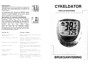 Bruksanvisning Atech F16S Cykeldator