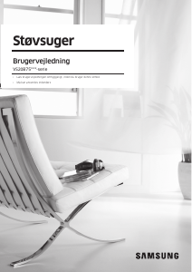 Brugsanvisning Samsung VS20C852CTN Støvsuger