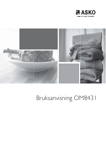 Bruksanvisning Asko OM8431s Mikrovågsugn