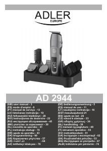 Käyttöohje Adler AD 2944 Trimmeri