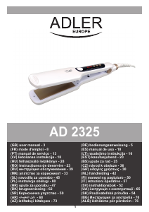 Mode d’emploi Adler AD 2325 Lisseur