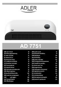 Käyttöohje Adler AD 7751 Lämmitin