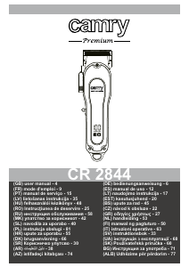 Mode d’emploi Camry CR 2844 Tondeuse