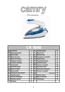 Handleiding Camry CR 5040 Strijkijzer