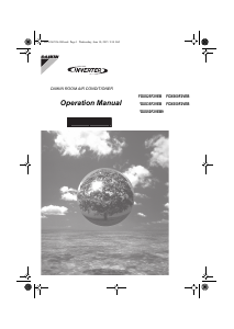 Manual Daikin FDXS50F2VEB9 Air Conditioner