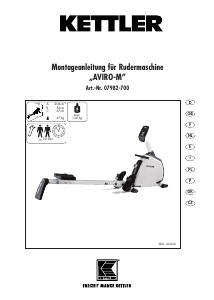 Handleiding Kettler Aviro M Roeimachine