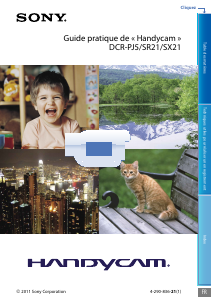 Mode d’emploi Sony DCR-SR210E Caméscope