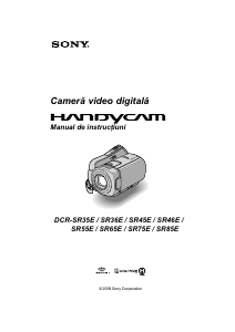 Manual Sony DCR-SR35E Cameră video