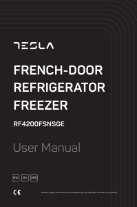 Наръчник Tesla RF4200FSNSGE Хладилник-фризер
